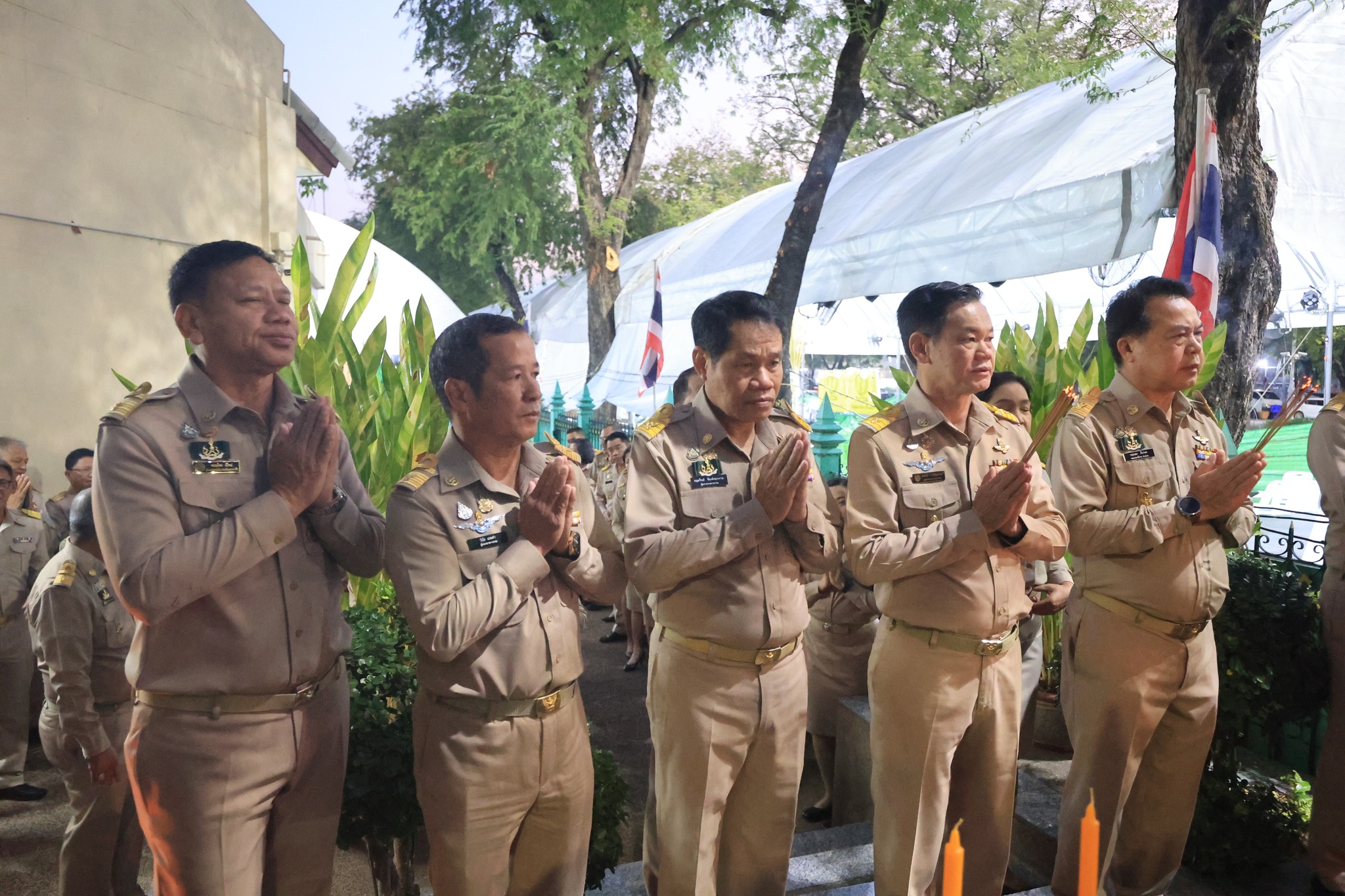 title - ส.ป.ก. จัดพิธีสักการะสิ่งศักดิ์สิทธิ์และพิธีสงฆ์ในโอกาสวันคล้ายวันสถาปนาครบรอบ 51 ปี